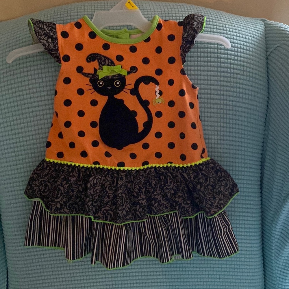 Kids Halloween print dress